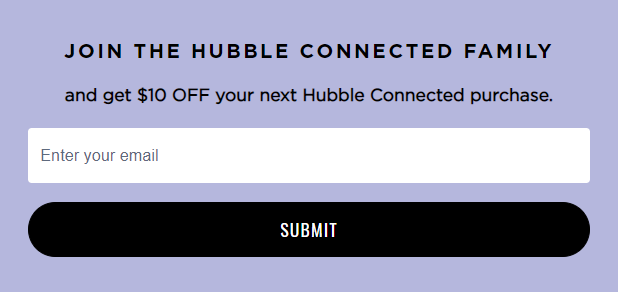 HubbleConnected クーポン