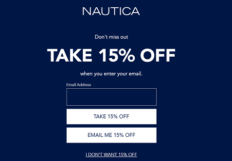 Nautica プロモーションコード