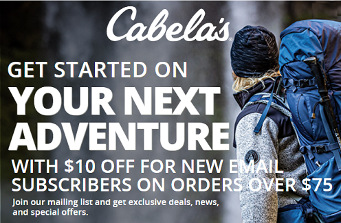 Cabelas クーポン